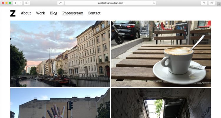ZPhotostream: A simple photostream for the indie web